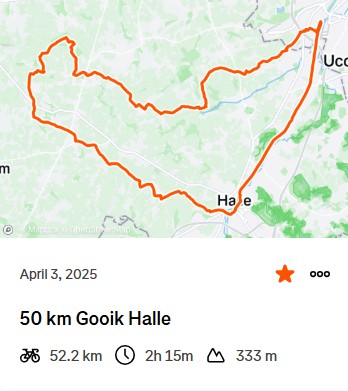 You are currently viewing <svg style="background:#81d742;fill:#000000" focusable="false" role="img" aria-labelledby="cat_76" class="category-icon" xmlns="http://www.w3.org/2000/svg" viewBox="0 0 640 512"><!-- Font Awesome Free 5.15.3 by @fontawesome - https://fontawesome.com License - https://fontawesome.com/license/free (Icons: CC BY 4.0, Fonts: SIL OFL 1.1, Code: MIT License) --><title id='cat_76'>Catégorie: Biking_FR</title><path d="M400 96a48 48 0 1 0-48-48 48 48 0 0 0 48 48zm-4 121a31.9 31.9 0 0 0 20 7h64a32 32 0 0 0 0-64h-52.78L356 103a31.94 31.94 0 0 0-40.81.68l-112 96a32 32 0 0 0 3.08 50.92L288 305.12V416a32 32 0 0 0 64 0V288a32 32 0 0 0-14.25-26.62l-41.36-27.57 58.25-49.92zm116 39a128 128 0 1 0 128 128 128 128 0 0 0-128-128zm0 192a64 64 0 1 1 64-64 64 64 0 0 1-64 64zM128 256a128 128 0 1 0 128 128 128 128 0 0 0-128-128zm0 192a64 64 0 1 1 64-64 64 64 0 0 1-64 64z"/></svg> Sortie vélo 50km (20-22km/h)